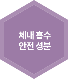 체내흡수 안전성분