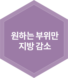 원하는 부위만 지방 감소